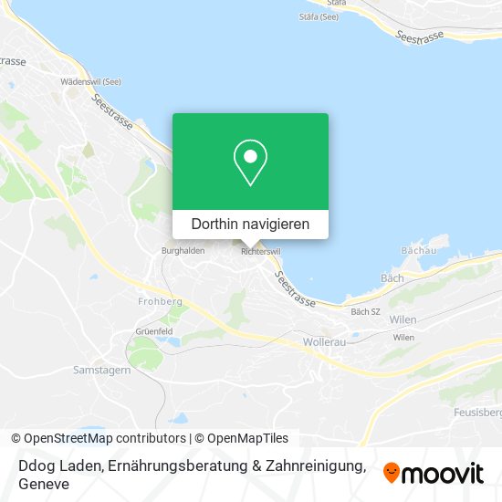 Ddog Laden, Ernährungsberatung & Zahnreinigung Karte