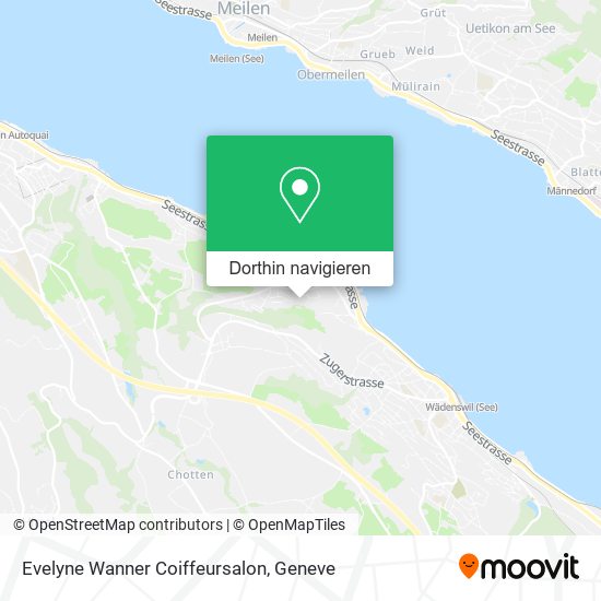 Evelyne Wanner Coiffeursalon Karte