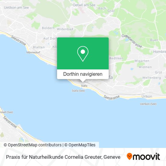 Praxis für Naturheilkunde Cornelia Greuter Karte