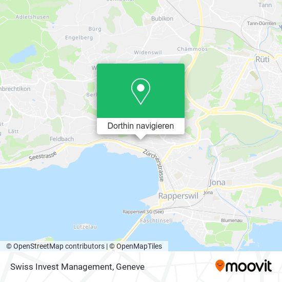 Swiss Invest Management Karte