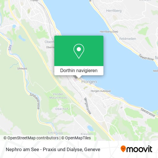 Nephro am See - Praxis und Dialyse Karte