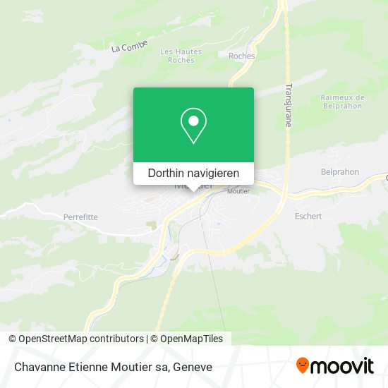 Chavanne Etienne Moutier sa Karte