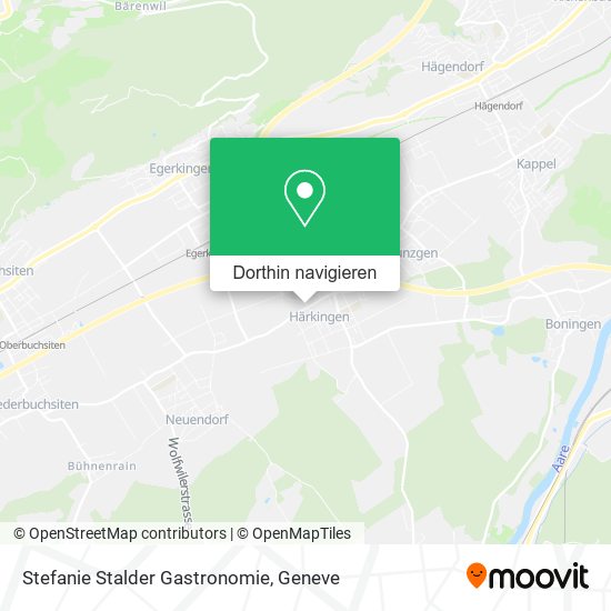 Stefanie Stalder Gastronomie Karte