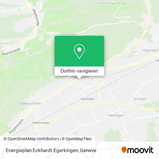 Energieplan Eckhardt Egerkingen Karte