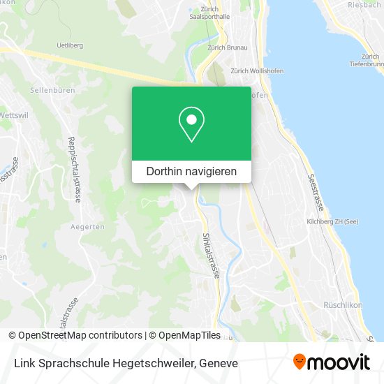 Link Sprachschule Hegetschweiler Karte