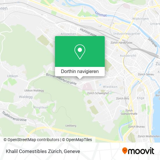 Khalil Comestibles Zürich Karte