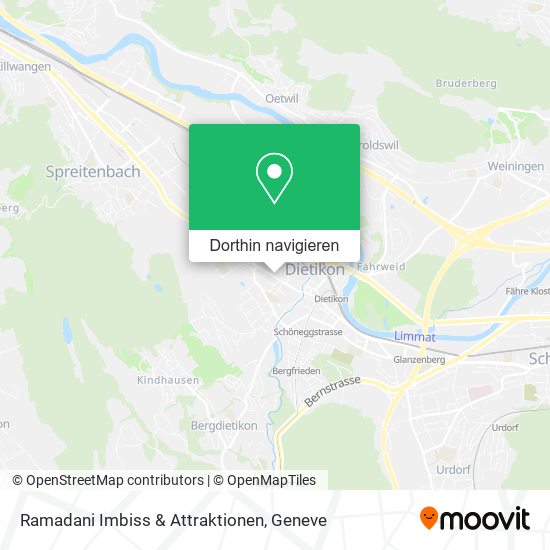 Ramadani Imbiss & Attraktionen Karte