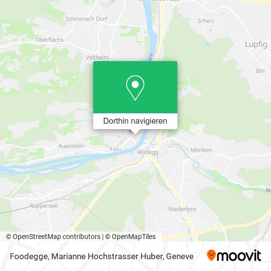 Foodegge, Marianne Hochstrasser Huber Karte
