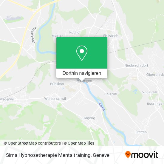 Sima Hypnosetherapie Mentaltraining Karte