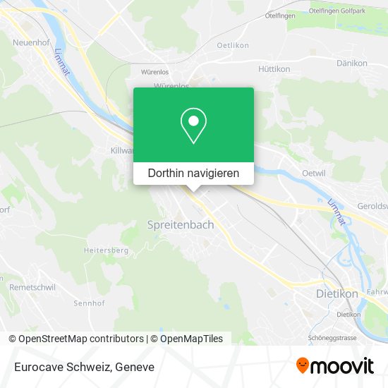 Eurocave Schweiz Karte