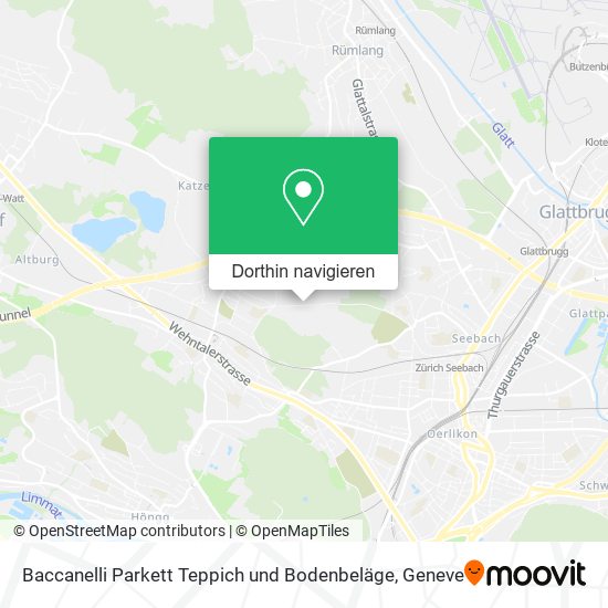 Baccanelli Parkett Teppich und Bodenbeläge Karte
