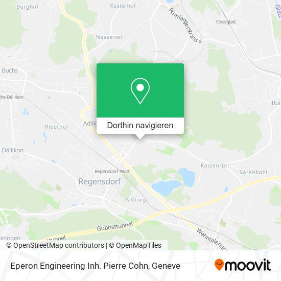 Eperon Engineering Inh. Pierre Cohn Karte