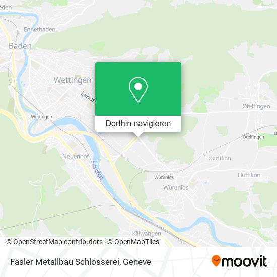 Fasler Metallbau Schlosserei Karte