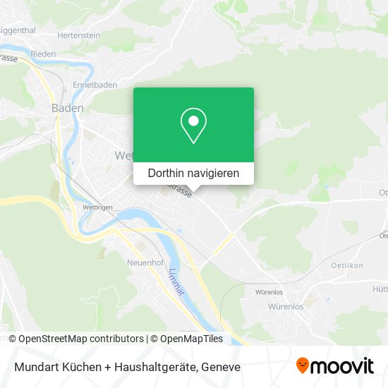 Mundart Küchen + Haushaltgeräte Karte