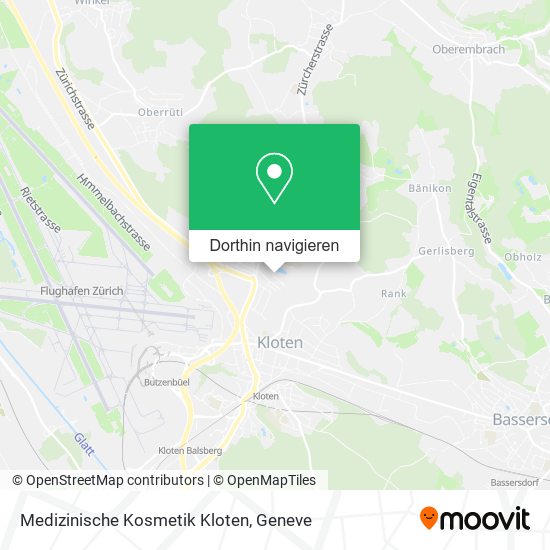 Medizinische Kosmetik Kloten Karte