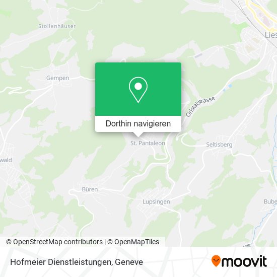 Hofmeier Dienstleistungen Karte