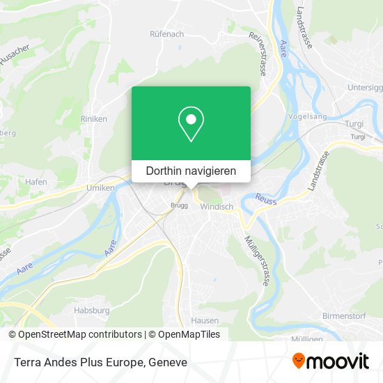Terra Andes Plus Europe Karte