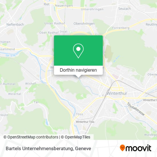 Bartels Unternehmensberatung Karte