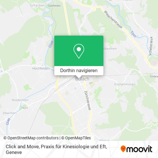 Click and Move, Praxis für Kinesiologie und Eft Karte