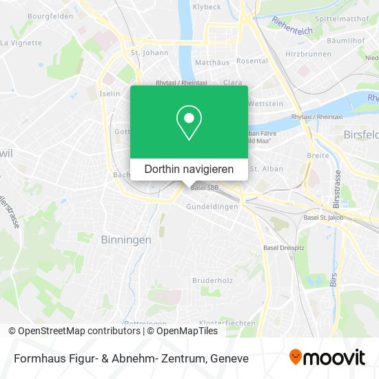 Formhaus Figur- & Abnehm- Zentrum Karte
