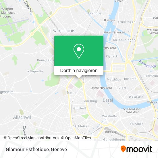 Glamour Esthétique Karte