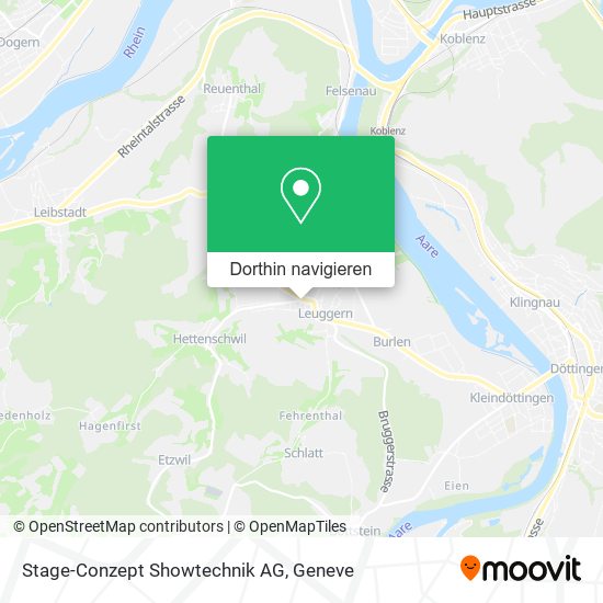 Stage-Conzept Showtechnik AG Karte