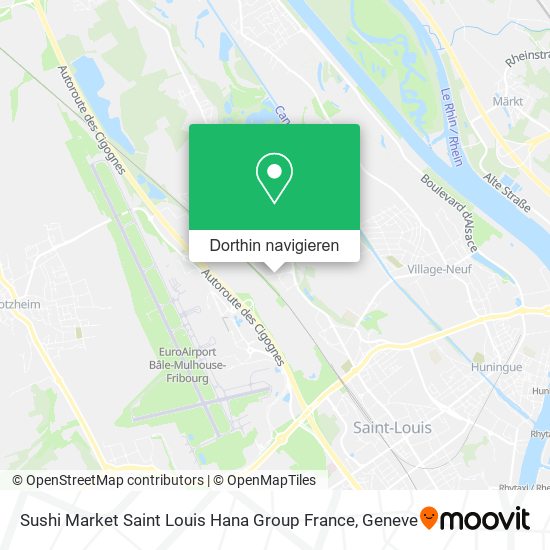 Sushi Market Saint Louis Hana Group France Karte