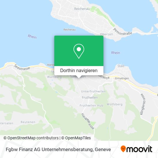 Fgbw Finanz AG Unternehmensberatung Karte