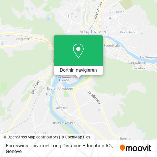 Euroswiss Univirtuel Long Distance Education AG Karte