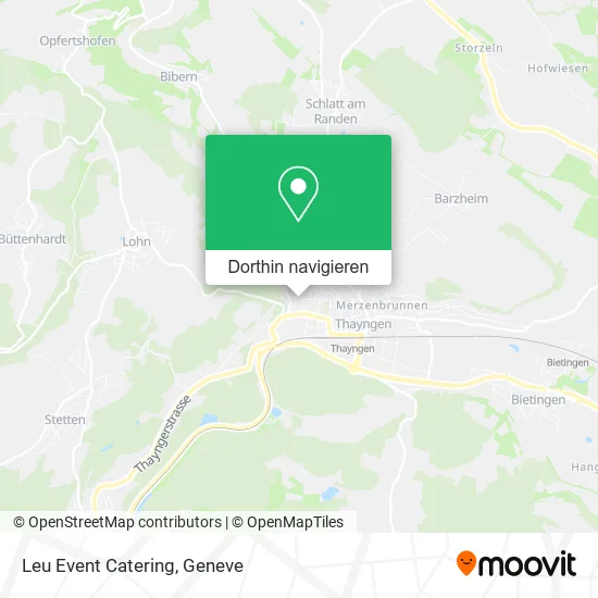 Leu Event Catering Karte