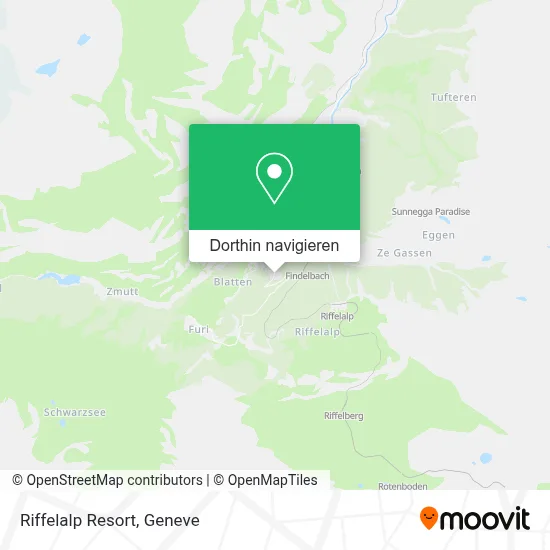 Riffelalp Resort Karte