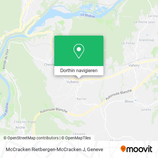 McCracken Rietbergen-McCracken J Karte