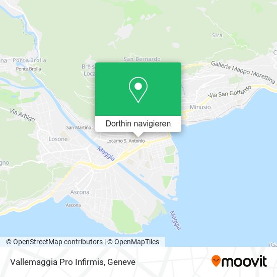 Vallemaggia Pro Infirmis Karte