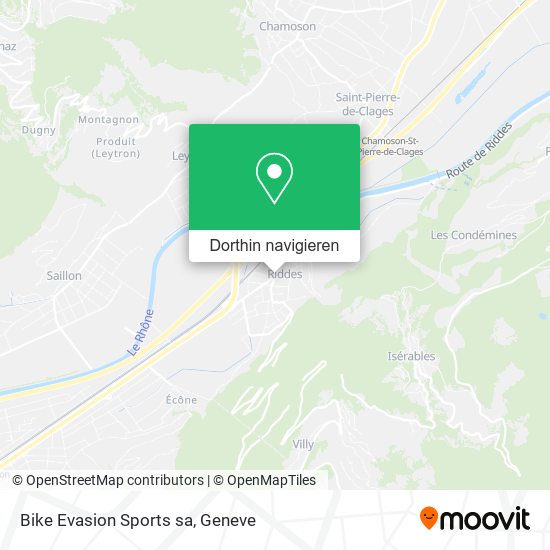 Bike Evasion Sports sa Karte