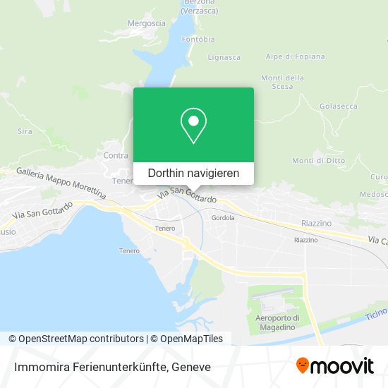Immomira Ferienunterkünfte Karte