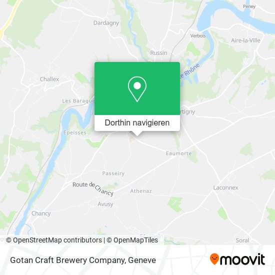 Gotan Craft Brewery Company Karte