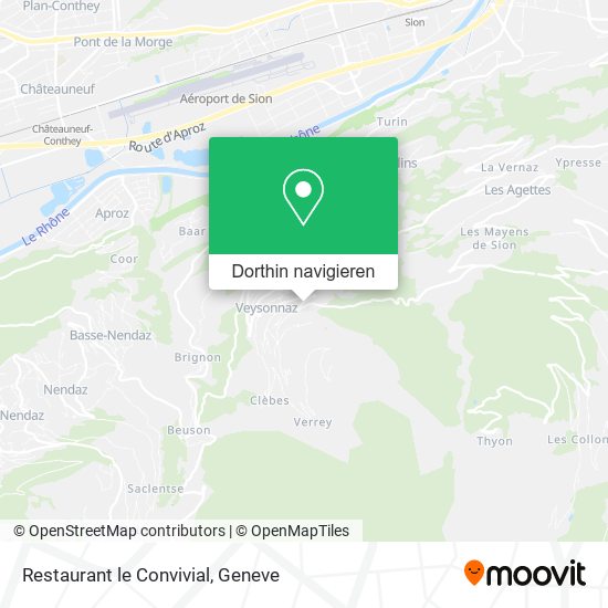 Restaurant le Convivial Karte