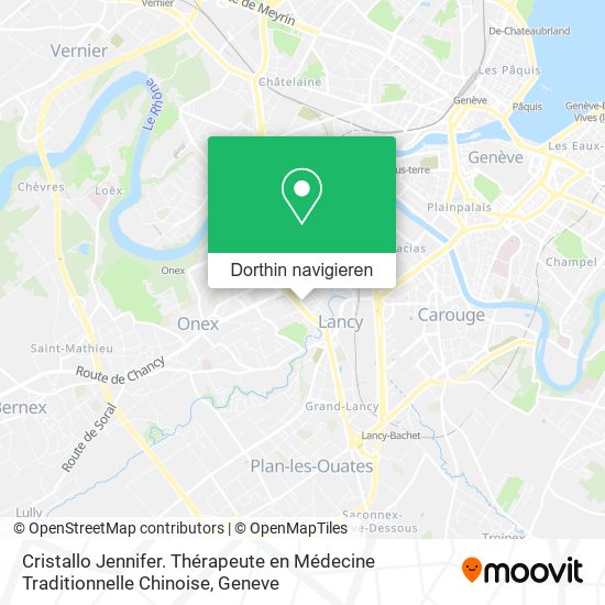 Cristallo Jennifer. Thérapeute en Médecine Traditionnelle Chinoise Karte