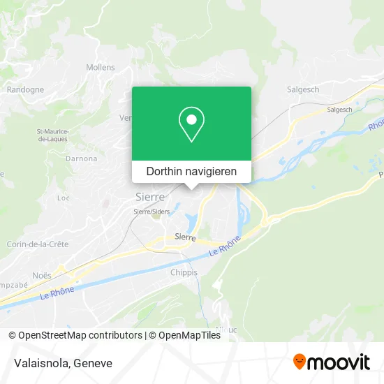 Valaisnola Karte
