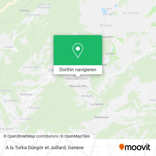 A la Turka Güngör et Juillard Karte