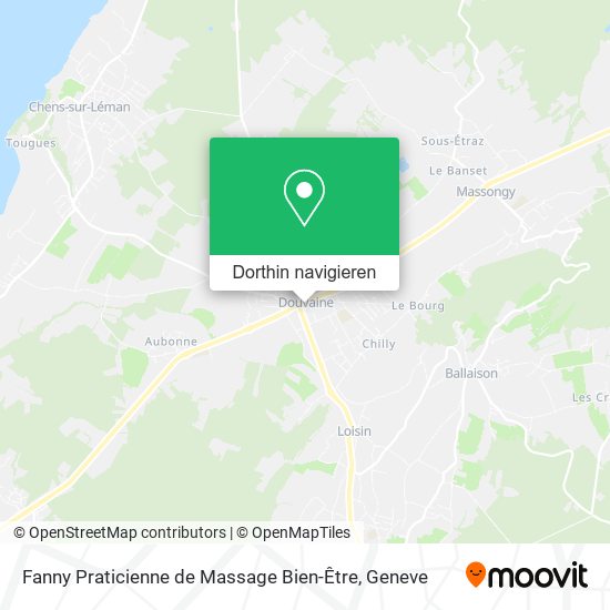 Fanny Praticienne de Massage Bien-Être Karte
