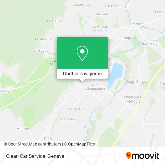 Clean Car Service Karte