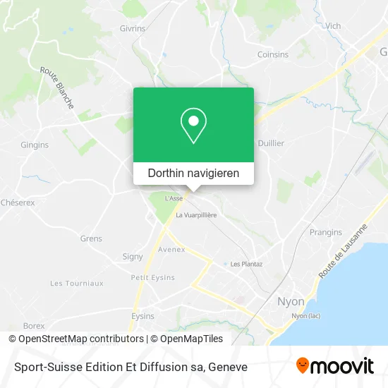 Sport-Suisse Edition Et Diffusion sa Karte