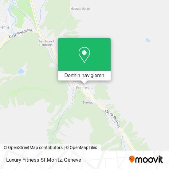 Luxury Fitness St.Moritz Karte