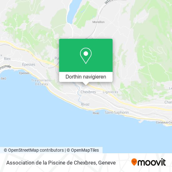 Association de la Piscine de Chexbres Karte