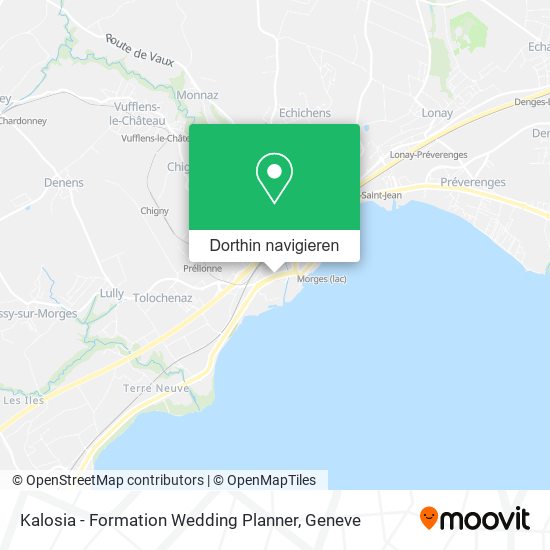 Kalosia - Formation Wedding Planner Karte