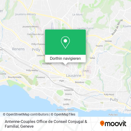 Antenne-Couples Office de Conseil Conjugal & Familial Karte