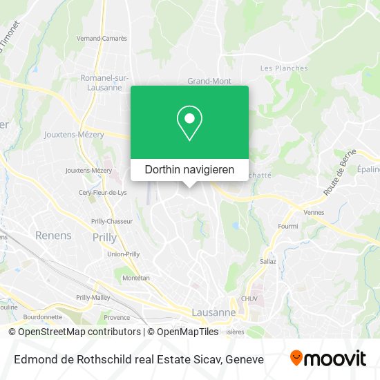 Edmond de Rothschild real Estate Sicav Karte