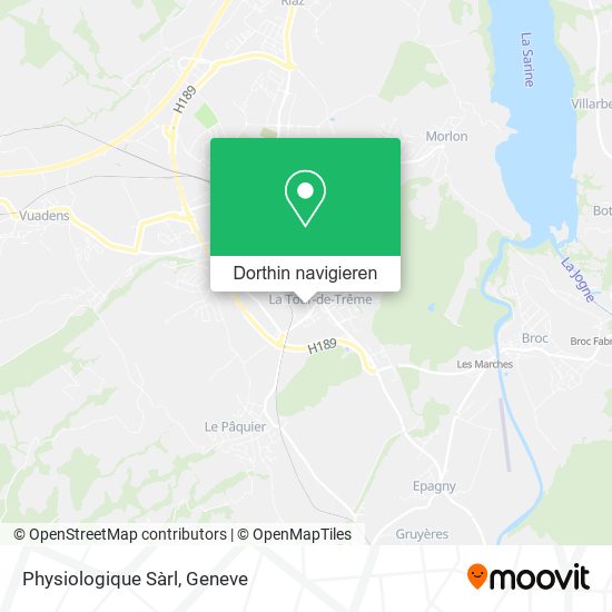 Physiologique Sàrl Karte