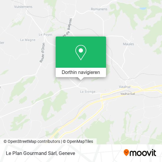 Le Plan Gourmand Sàrl Karte